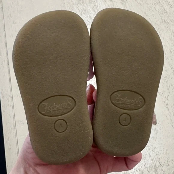 FootMates Light Pink Kids Sandals - Picture 3 of 4